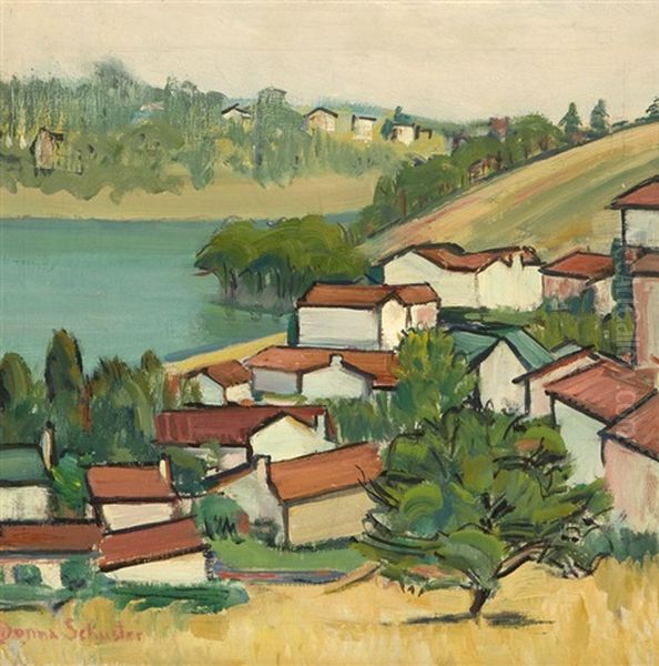 Los Feliz Overlooking The Lake - view 1