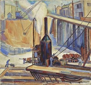 Industrielandschaft by Donna N. Schuster