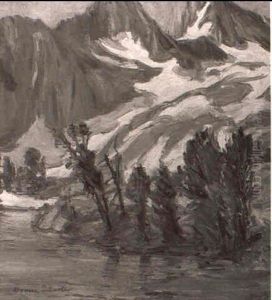Sierra Mountain Lake by Donna N. Schuster