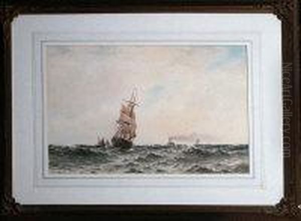A Collier And Other Shipping Off The North East Coast - view 1