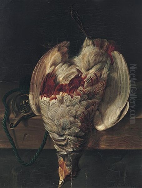 Nature Morte Mit Rebhuhn Und Pulverflasche - view 1