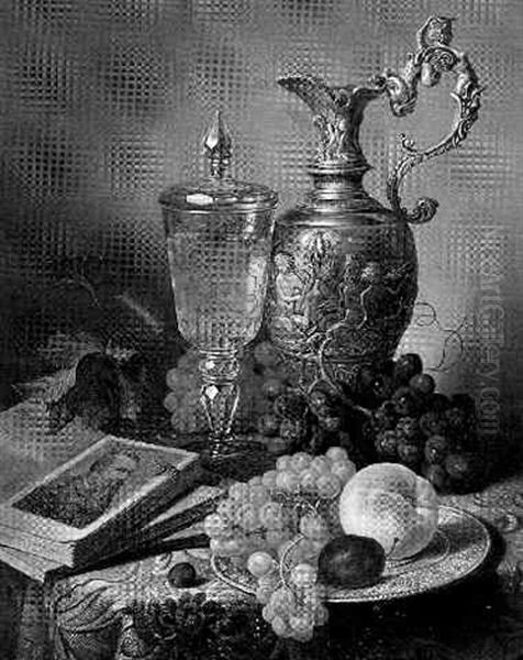 Stilleben Mit Obst Und Antiquitaten - view 1