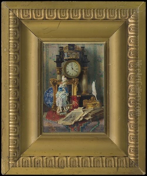 Still Life With A Clock - view 1