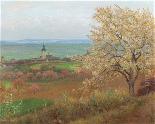 Retz Im Fruhling [retz In Spring) - view 1