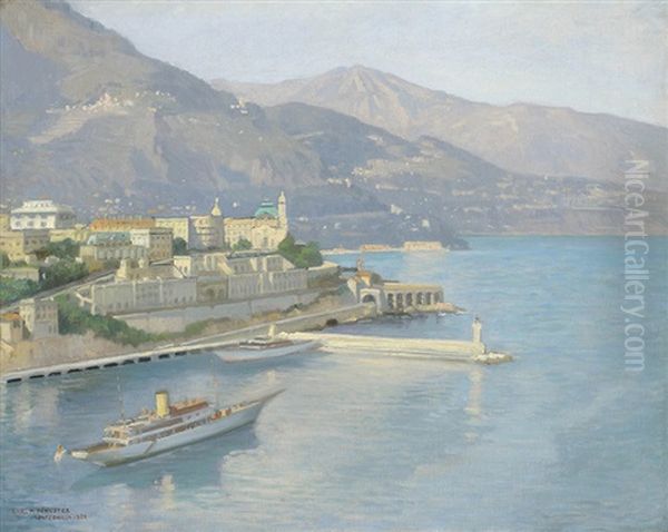 View Of The Harbour Of Monte Carlo - view 1