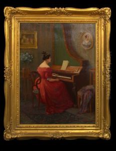 Lady Playing The Piano