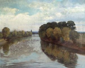 Flusslandschaft Flusslandschaft
