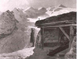 Artilleriestellung Im Hochgebirge