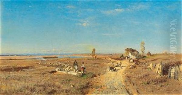 Landscape In The Campagna - view 1