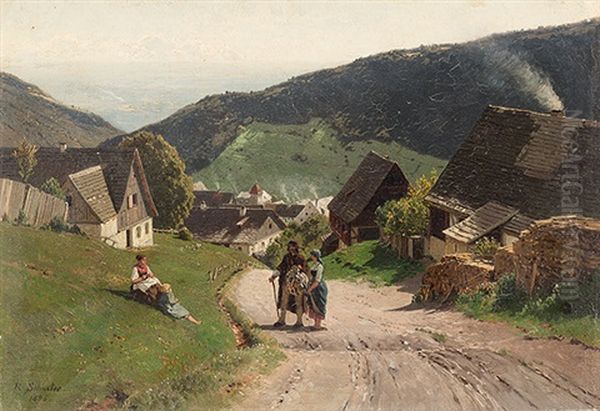 Landliche Szene - view 1