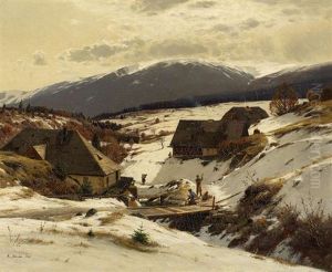 Winter Im Riesengebirge by Rudolf Schuster
