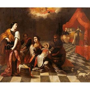 Nacimiento De La Virgen by Cornelis Schut III