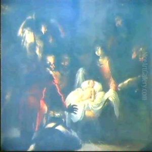 Adoracion De Los Pastores by Cornelis Schut III
