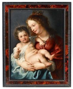 The Virgin As Mother Of God And Queen Of Heaven by Cornelis Schut the Elder