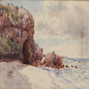 Cave At Allansford, Victoria by Arthur Merric Boyd