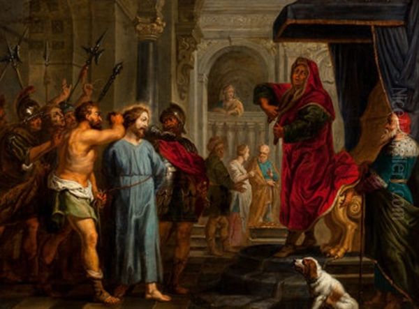 Christ Before The Pilate - view 1