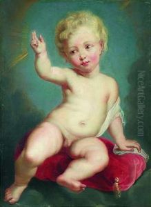 Segnendes Christkind Segnendes Christkind