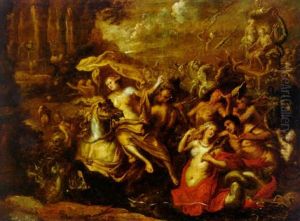 The Wedding Of Neptune And Amphitrite by Cornelis Schut the Elder