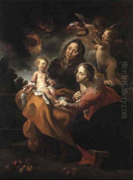 Virgin And Child With St. Anne - view 1