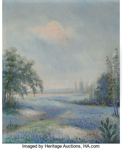 Bluebonnets - view 1