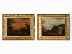 Landscapes by Christian Georg Schuetz the Elder