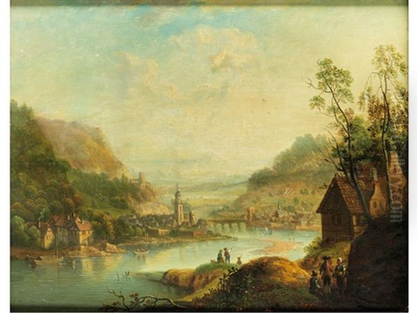 Stadt An Einem Fluss - view 1