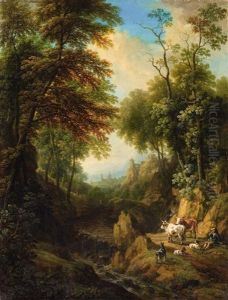 Fanciful Rhenish Landscape