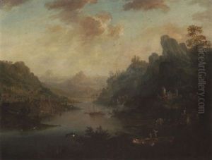 Phantastische Flusslandschaft