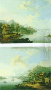 Flusslandschaft Flusslandschaft