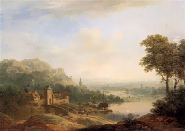 Flusslandschaft - view 1