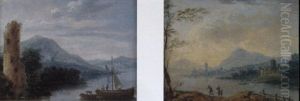 Fluslandschaften (pair)