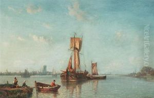Shipping In An Estuary