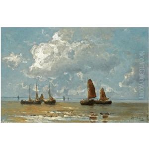 Beached Vessels by Willem Joannes Schuetz