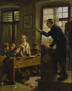 The Schoolmaster by Wilhelm Schuetze
