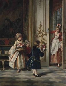 The Posy by Wilhelm Schuetze