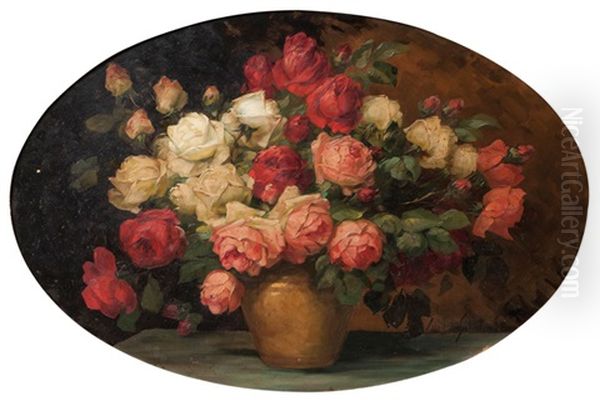 Abundant Bunch Of Roses - view 1