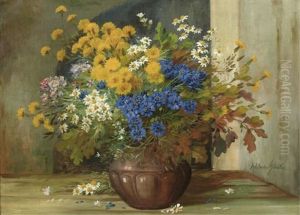 Floral Still Life by Wilhelm Schuetze