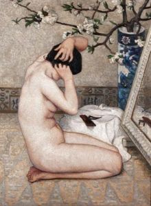 Nu A Sa Coiffure by Paul Rene Schuetzenberger
