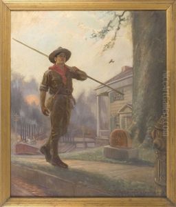 A Boy Scout On The March
