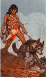 Indian Boy by Remington Schuyler