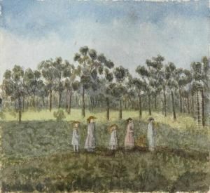 Family Walk by Emma Minnie Boyd