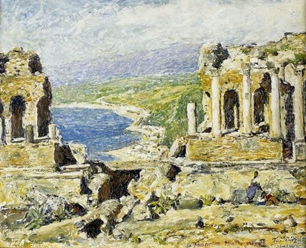 Teatro Greco, Taormina - view 1