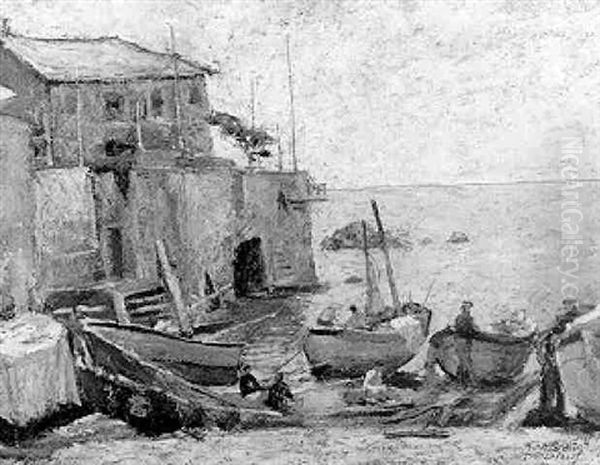 Fischerhafen In Genua - view 1