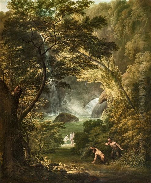 Waldlandschaft Mit Nymphen Und Satyrn - view 1