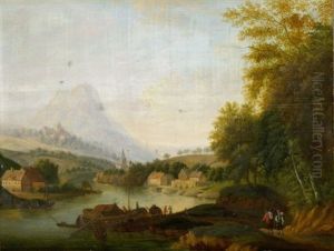 Stadtchen Am Rhein
