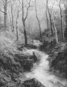 Waldlandschaft Im Fruhling by Theodor Christoph Schuez