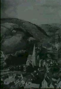 Braunton, Devon by Randolph Schwabe