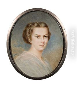 Jugendbildnis Der Kaiserin Elisabeth by Richard Schwager