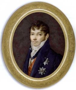 A Young Noblewoman, In White Dress With Pink Scarf Tied In A Bow At Corsage, Ermine-bordered Cloak Draped Around Her Shoulders, Jewelled Pendant On A Black Ribbon Choker About Her Neck