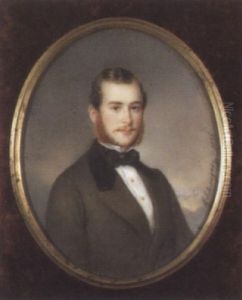 Brustbild Des Jungen Kaisers Franz Josef I. Von Osterreich (?) Brustbild Des Jungen Kaisers Franz Josef I. Von Osterreich (?)